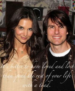 Tom Cruise And Katie Holmes Visit Broadway's "American Idiot" - April 12, 2011